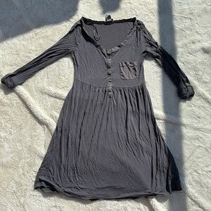 H&M Button-Front Dress Xs